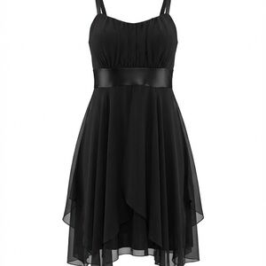 Chiffon knee length Cocktail Dress